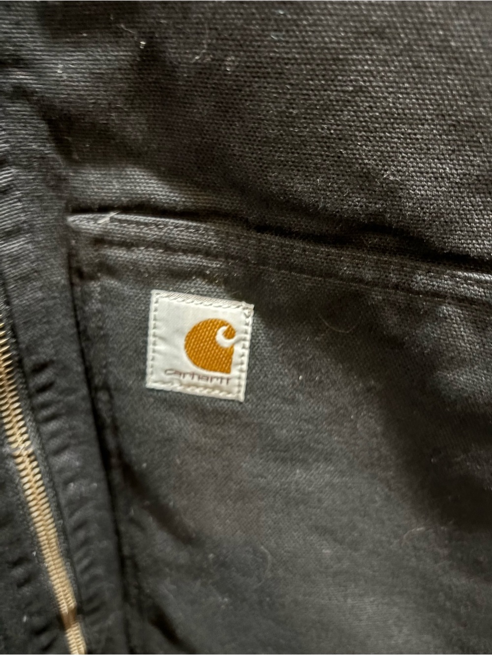 Carhartt Black Hooded Work Vest like New - Picture 4 of 13